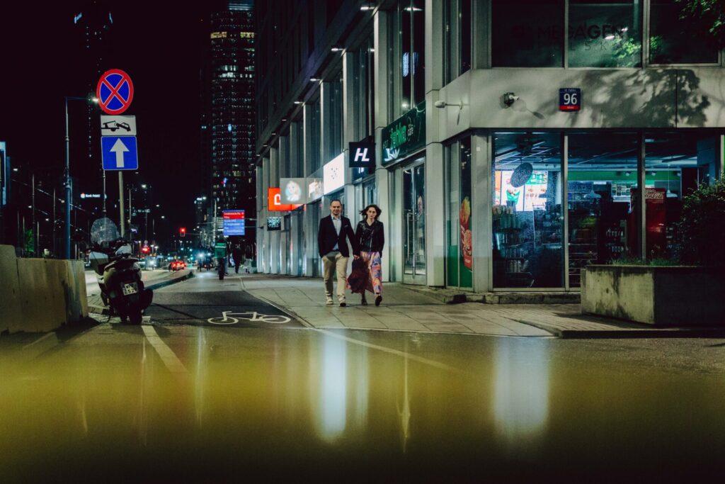 Photo of a couple taken with the Sigma 17-40mm F1.8 DC Art lens.
