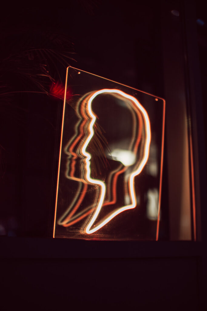 Random street neon photo taken with the Brightin Star 50mm F0.95 II lens.