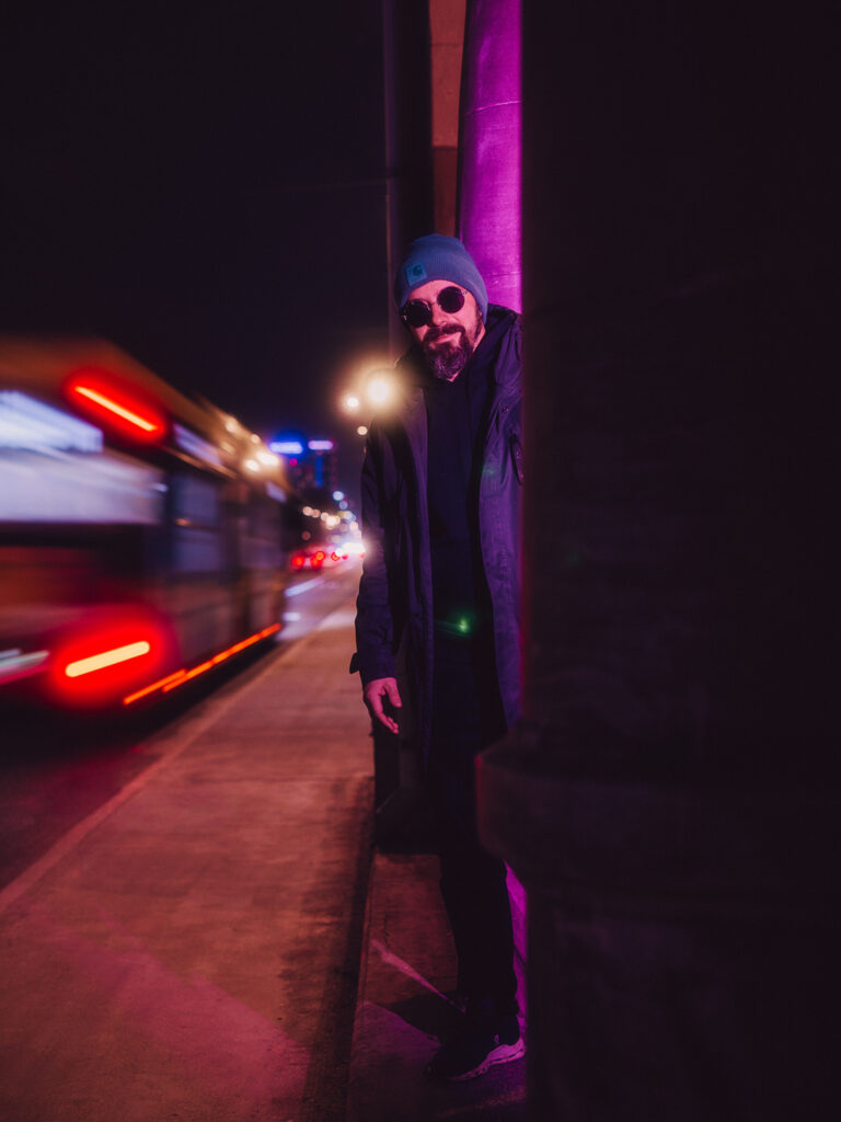 A very spontaneous shot using GVM PD60C with more like a purple color.