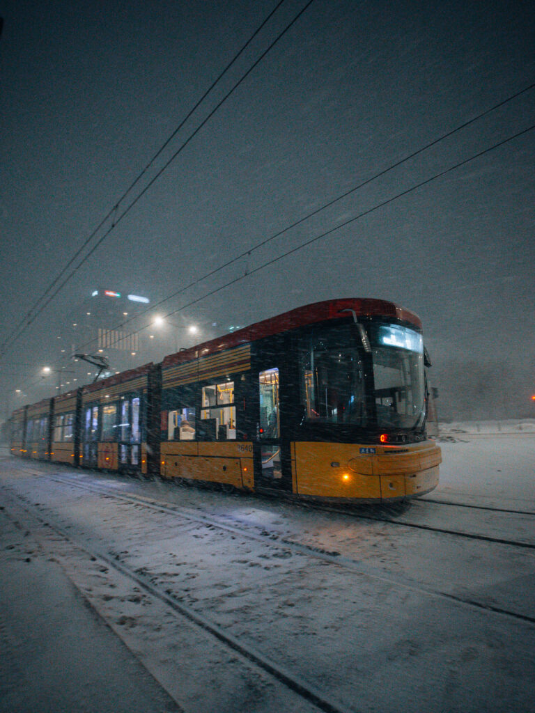 Tram shot taken with the AstrHori 9mm F2.8 lens.