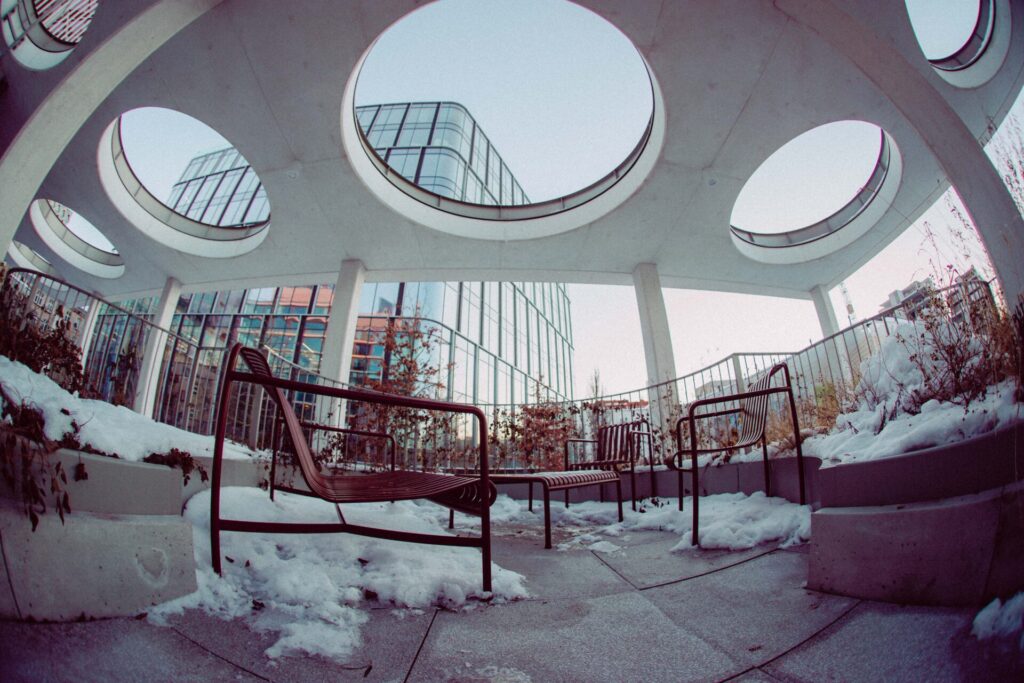 A location in Warsaw, full of offices and stuff.