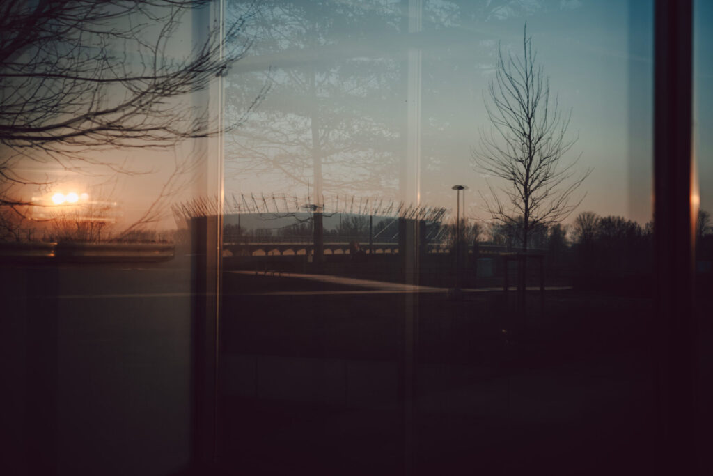 A photo taken through a window using 7Artisans 40mm F2.5 lens.