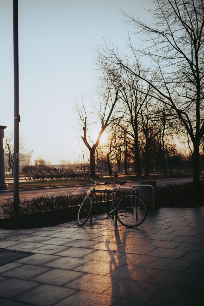 A bike photo with a wider perspective.